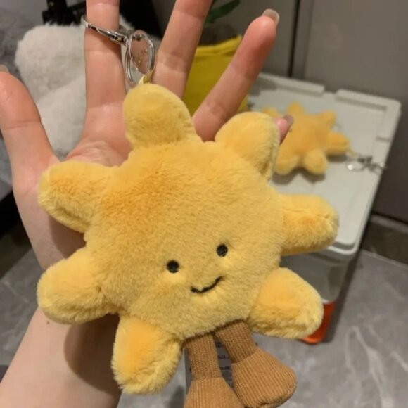 Cute Sun Key Chain Jellycat Plush Cute Gift New with Tags - Picture 1 of 4